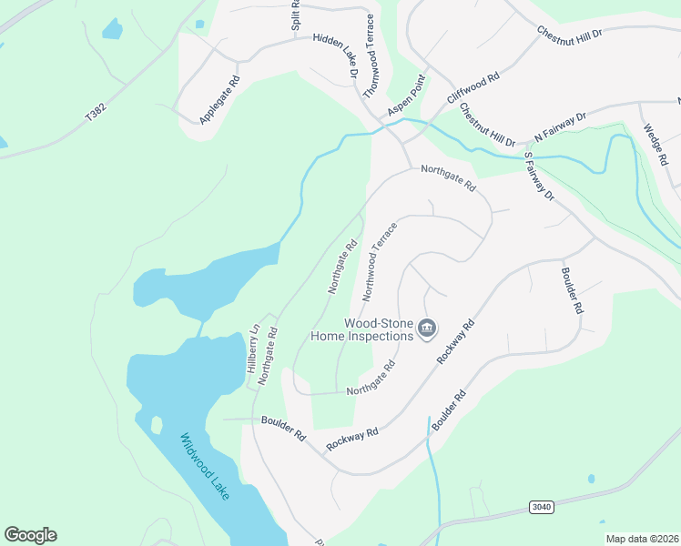 map of restaurants, bars, coffee shops, grocery stores, and more near 3316 Northgate Road in Wayne County