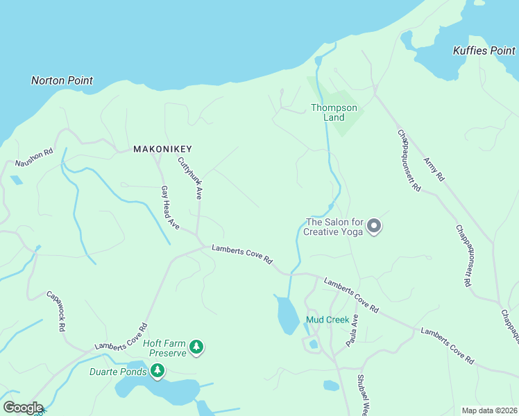 map of restaurants, bars, coffee shops, grocery stores, and more near 0 Kennebago Avenue in Tisbury