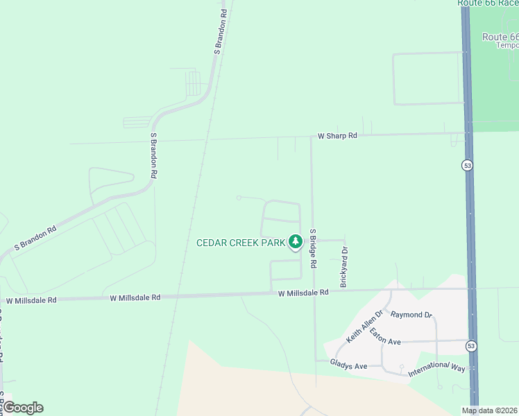 map of restaurants, bars, coffee shops, grocery stores, and more near 3719 Monte Carlo Way in Joliet