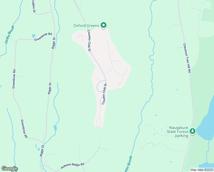 map of restaurants, bars, coffee shops, grocery stores, and more near 151 Country Club Road in Oxford