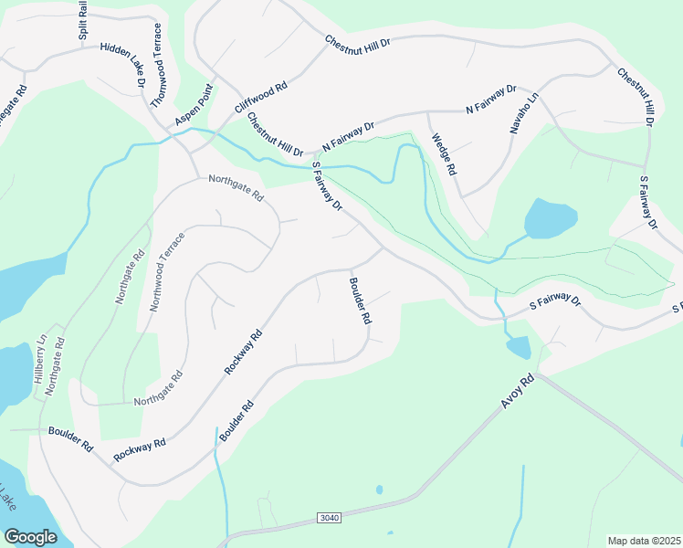 map of restaurants, bars, coffee shops, grocery stores, and more near 2764 Rockway Road in Lake Ariel