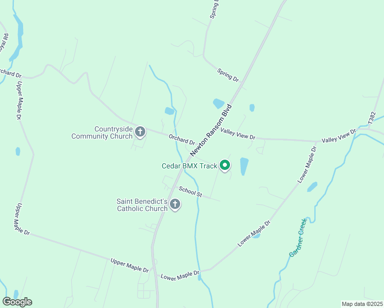 map of restaurants, bars, coffee shops, grocery stores, and more near 1800 Red Barn Village Road in Clarks Summit