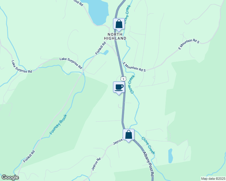 map of restaurants, bars, coffee shops, grocery stores, and more near 28 Roessel Road in Cold Spring