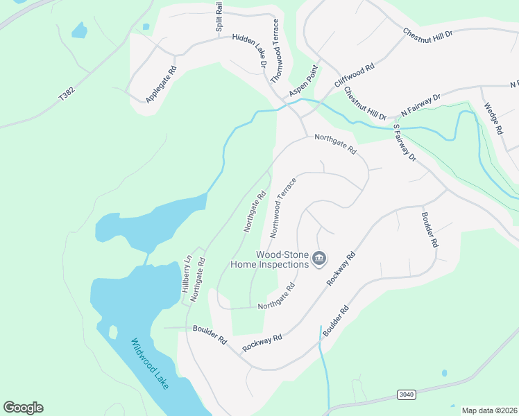 map of restaurants, bars, coffee shops, grocery stores, and more near 3316 Northgate Road in Lake Ariel