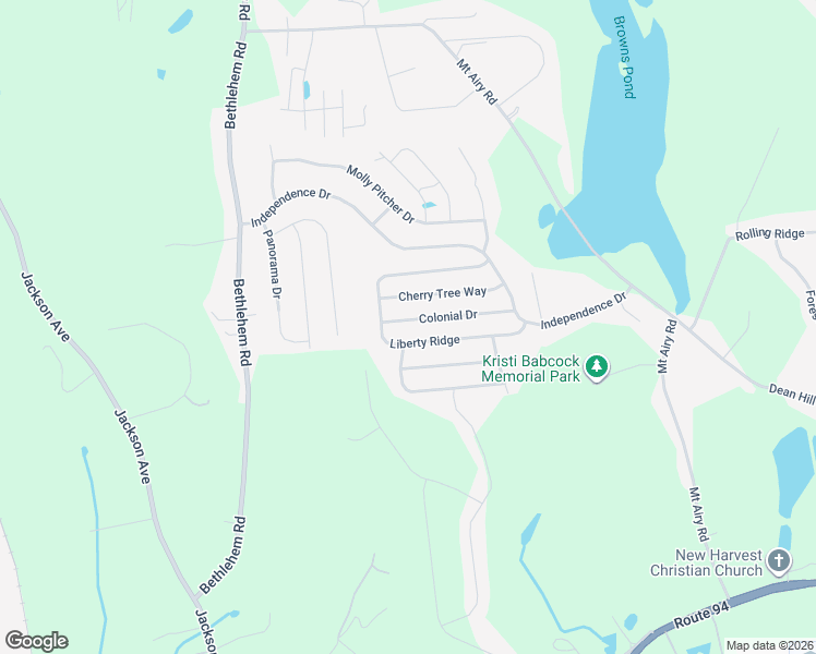map of restaurants, bars, coffee shops, grocery stores, and more near 2725 Colonial Drive in New Windsor
