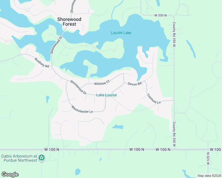 map of restaurants, bars, coffee shops, grocery stores, and more near 101-199 Guilford Rd in Valparaiso
