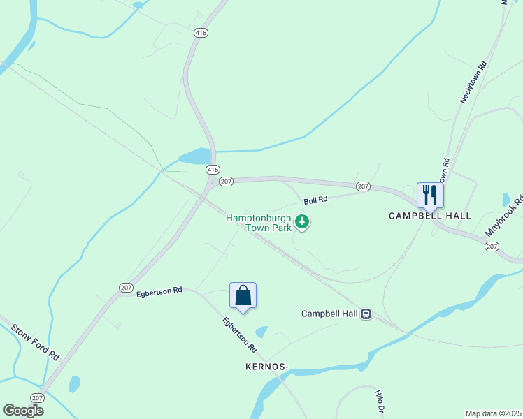 18 Bull Road, Campbell Hall NY Walk Score