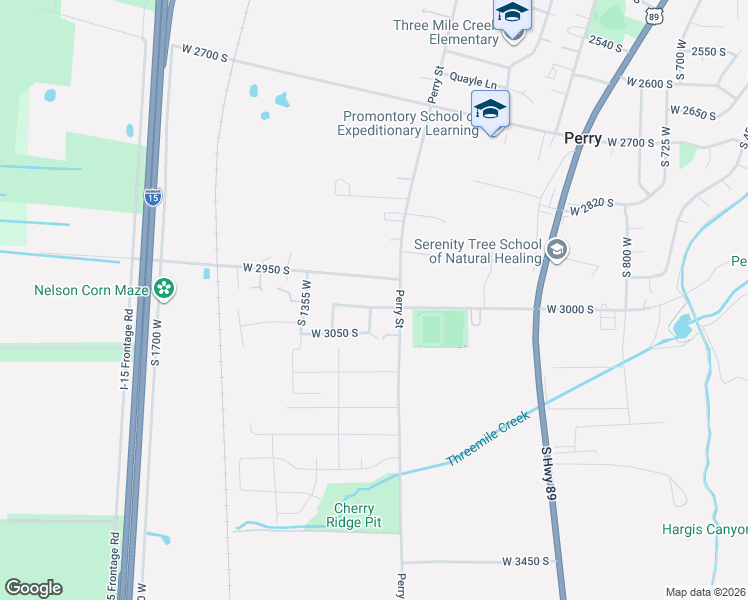 map of restaurants, bars, coffee shops, grocery stores, and more near 1244 West 3000 South in Brigham City