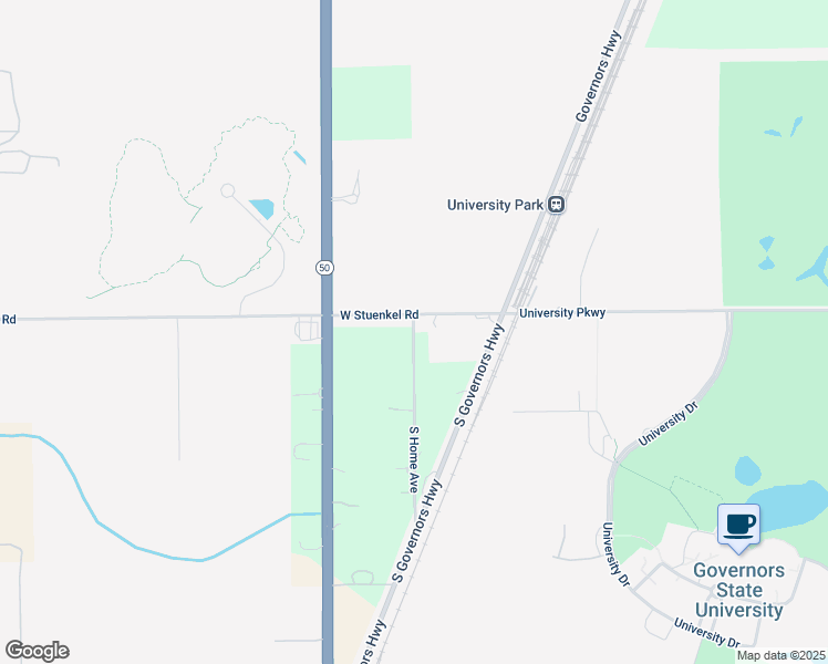 map of restaurants, bars, coffee shops, grocery stores, and more near 23942 South Home Avenue in Monee
