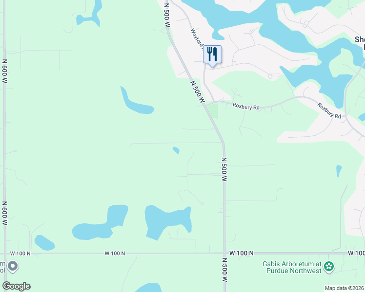 map of restaurants, bars, coffee shops, grocery stores, and more near 140 Timber Point Court in Valparaiso