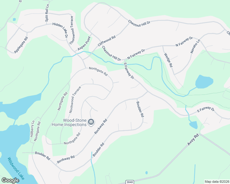 map of restaurants, bars, coffee shops, grocery stores, and more near 3182 Northgate Rd in Wayne