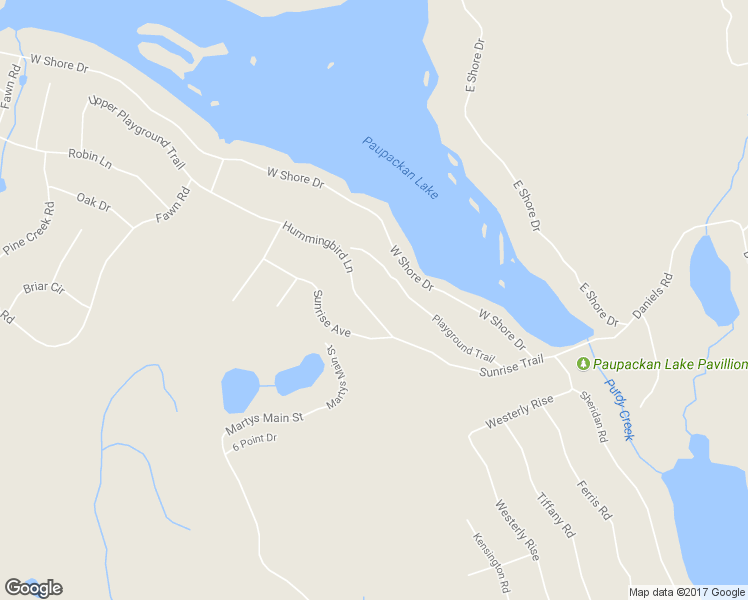 map of restaurants, bars, coffee shops, grocery stores, and more near 18 Humming Bird Ln in Hawley