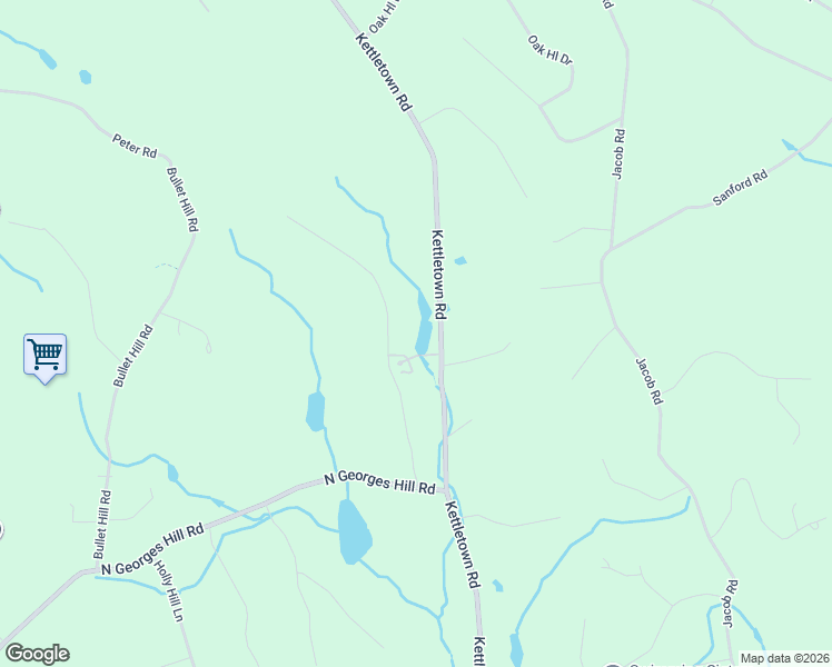 map of restaurants, bars, coffee shops, grocery stores, and more near 794 Kettletown Road in Southbury