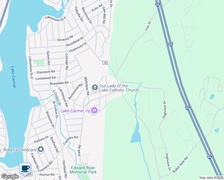 map of restaurants, bars, coffee shops, grocery stores, and more near 58 Noonan Drive in Carmel Hamlet