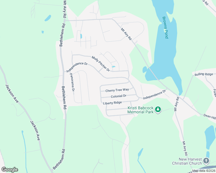 map of restaurants, bars, coffee shops, grocery stores, and more near 2640 Liberty Ridge in New Windsor