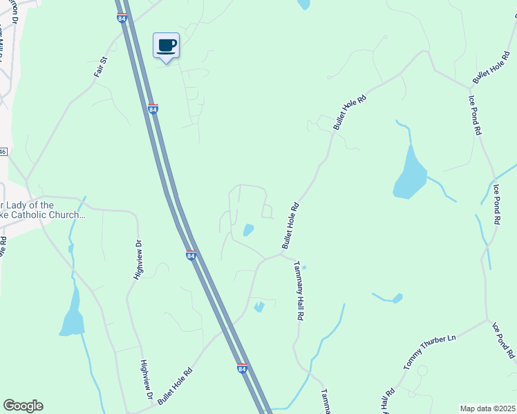 map of restaurants, bars, coffee shops, grocery stores, and more near 332 Fox Run Lane in Carmel Hamlet