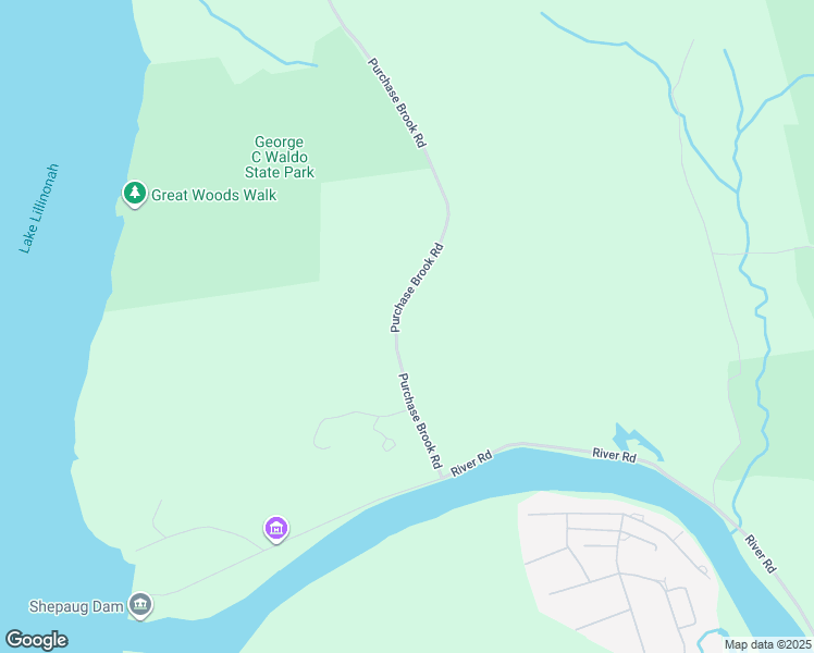 map of restaurants, bars, coffee shops, grocery stores, and more near 166 Purchase Brook Road in Southbury