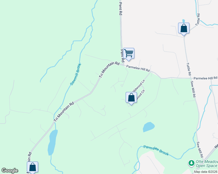 map of restaurants, bars, coffee shops, grocery stores, and more near 41R Summit Drive in Durham