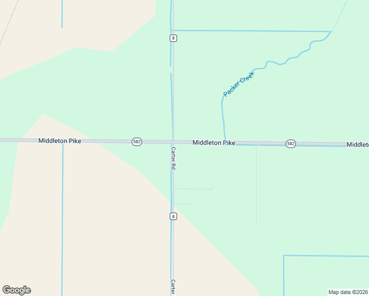 map of restaurants, bars, coffee shops, grocery stores, and more near 20950 Carter Road in Bowling Green