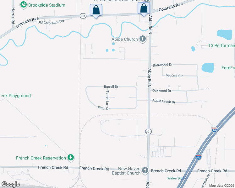 map of restaurants, bars, coffee shops, grocery stores, and more near 5183 Smith Court in Sheffield