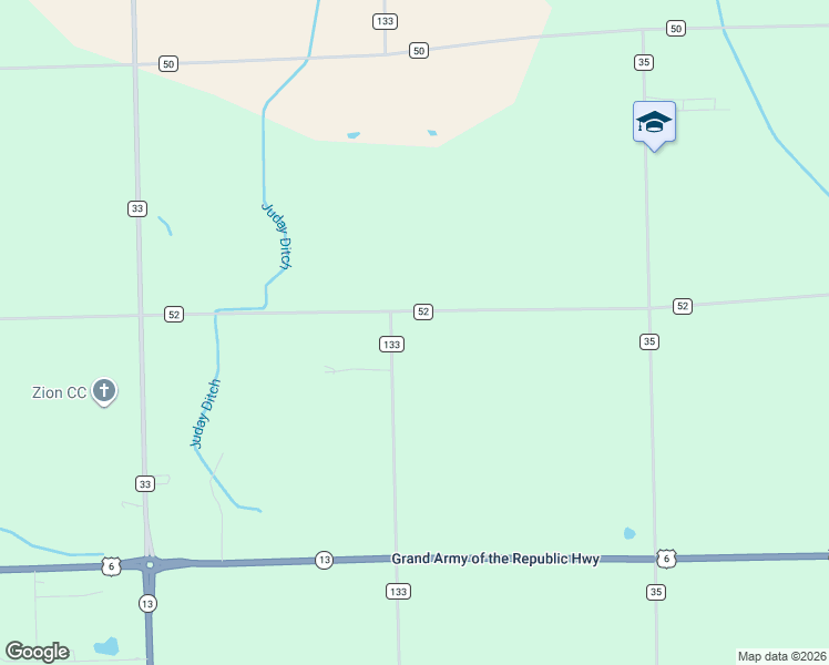 map of restaurants, bars, coffee shops, grocery stores, and more near 14440 County Road 52 in Syracuse
