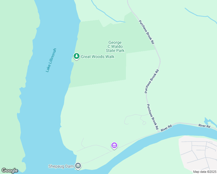 map of restaurants, bars, coffee shops, grocery stores, and more near 166 Purchase Brook Road in Southbury