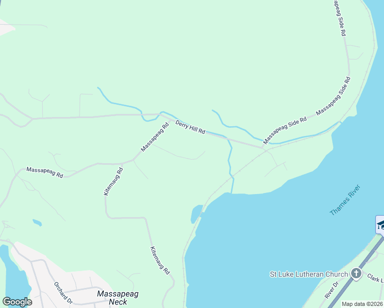 map of restaurants, bars, coffee shops, grocery stores, and more near 43 Riverview Road in Montville