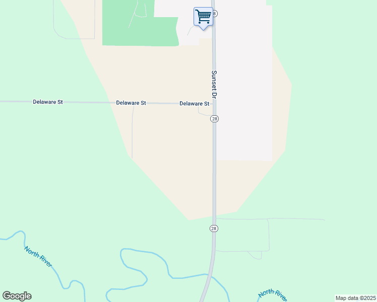 map of restaurants, bars, coffee shops, grocery stores, and more near 466 Iowa 28 in Norwalk