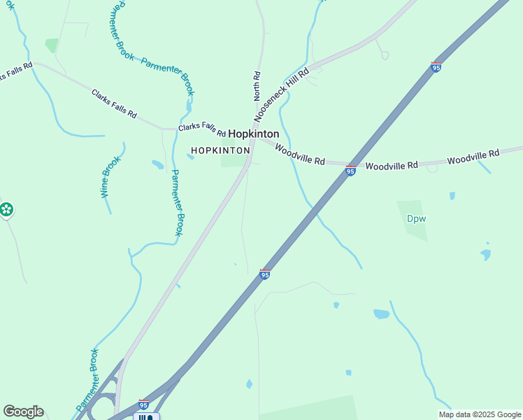 map of restaurants, bars, coffee shops, grocery stores, and more near 15 Townhouse Road in Hopkinton