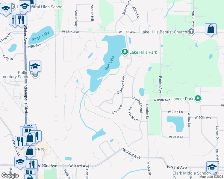 map of restaurants, bars, coffee shops, grocery stores, and more near 8864 Overlook Point in Saint John