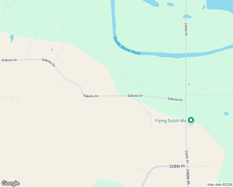 map of restaurants, bars, coffee shops, grocery stores, and more near 2325-2343 Dakota Dr in Pella