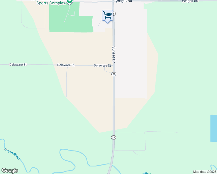 map of restaurants, bars, coffee shops, grocery stores, and more near 466 Iowa 28 in Norwalk