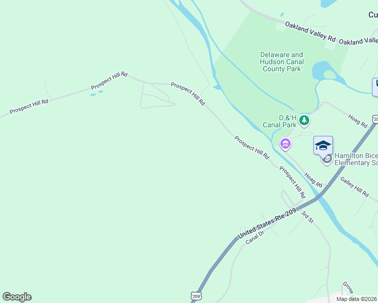 map of restaurants, bars, coffee shops, grocery stores, and more near 151 Prospect Hill Road in Cuddebackville
