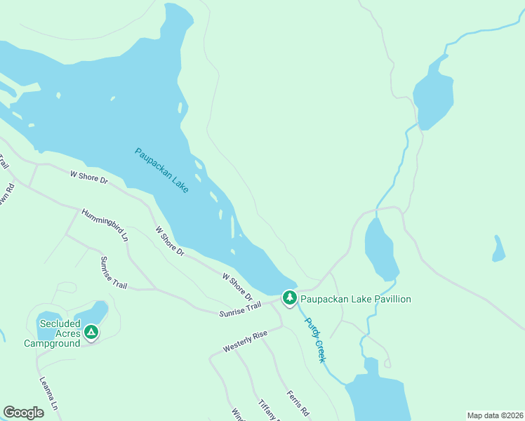map of restaurants, bars, coffee shops, grocery stores, and more near 64 East Shore Drive in Hawley