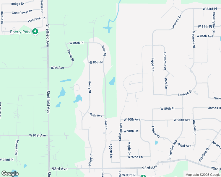 map of restaurants, bars, coffee shops, grocery stores, and more near 8819 Beall Street in Dyer