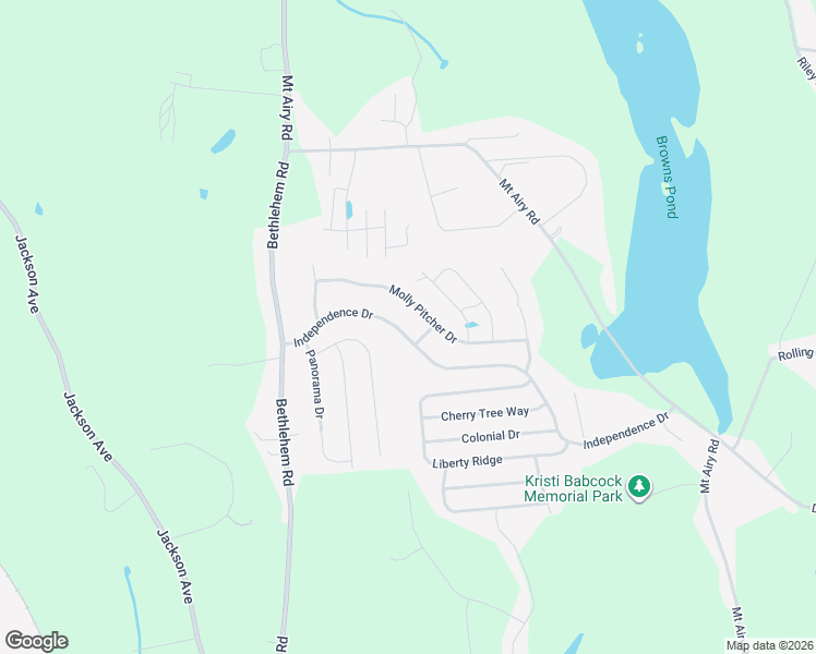map of restaurants, bars, coffee shops, grocery stores, and more near 2059 Independence Drive in New Windsor