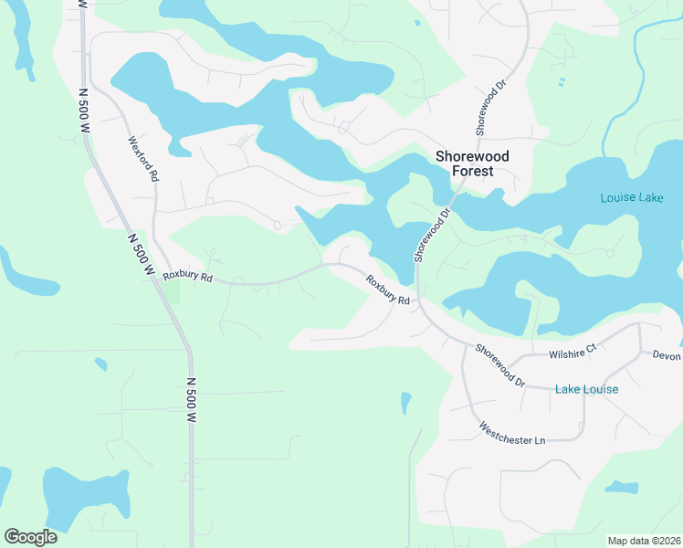 map of restaurants, bars, coffee shops, grocery stores, and more near 452 Roxbury Road in Valparaiso