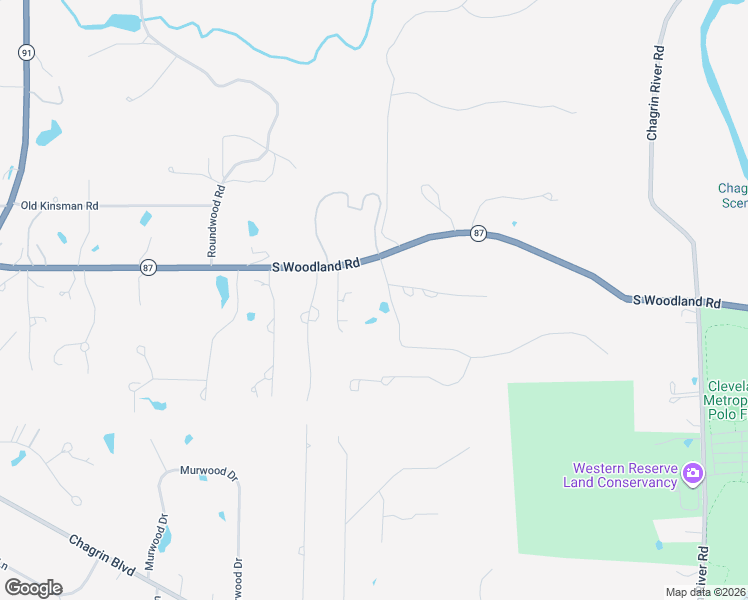 map of restaurants, bars, coffee shops, grocery stores, and more near 20 Farwood Drive in Moreland Hills