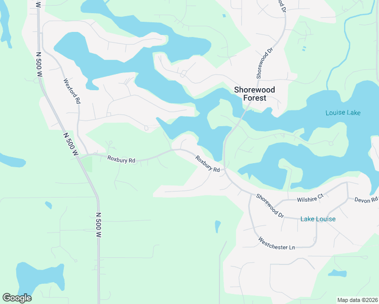 map of restaurants, bars, coffee shops, grocery stores, and more near 452 Roxbury Road in Valparaiso