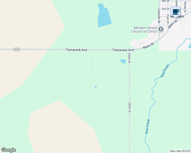 map of restaurants, bars, coffee shops, grocery stores, and more near 32905 Tamarack Avenue in Minden
