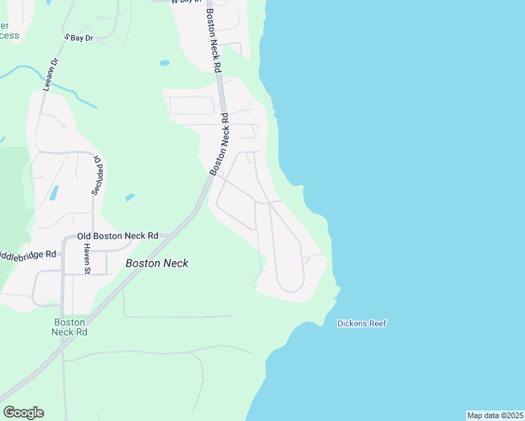 map of restaurants, bars, coffee shops, grocery stores, and more near 100 North Cliff Drive in Narragansett