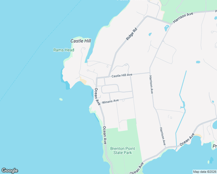 map of restaurants, bars, coffee shops, grocery stores, and more near 16 Chartier Circle in Newport