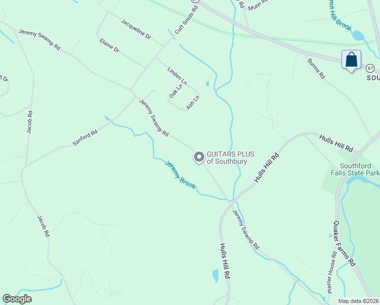 map of restaurants, bars, coffee shops, grocery stores, and more near 934 Jeremy Swamp Road in Southbury