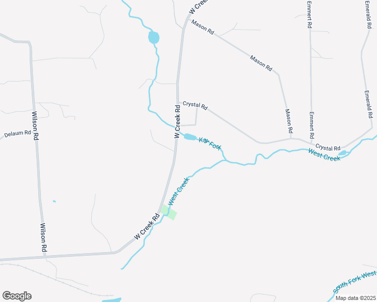 map of restaurants, bars, coffee shops, grocery stores, and more near 288 West Creek Road in Saint Marys