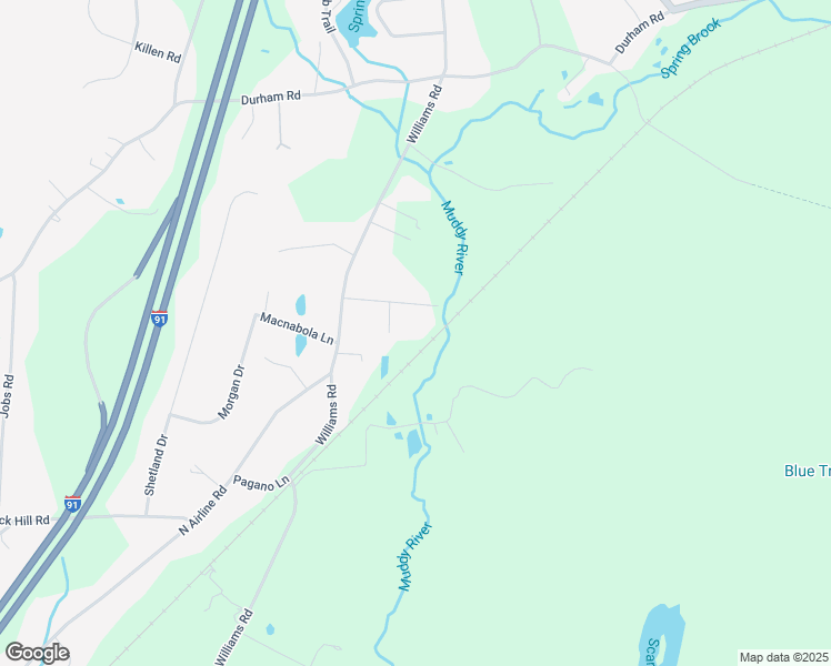 map of restaurants, bars, coffee shops, grocery stores, and more near 5 Malchiodi Drive in Wallingford