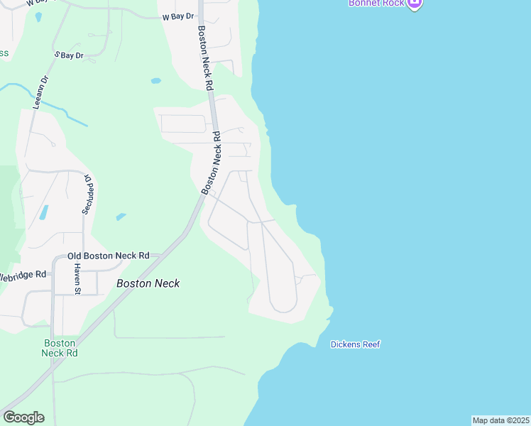 map of restaurants, bars, coffee shops, grocery stores, and more near 100 N Cliff Dr in Narragansett