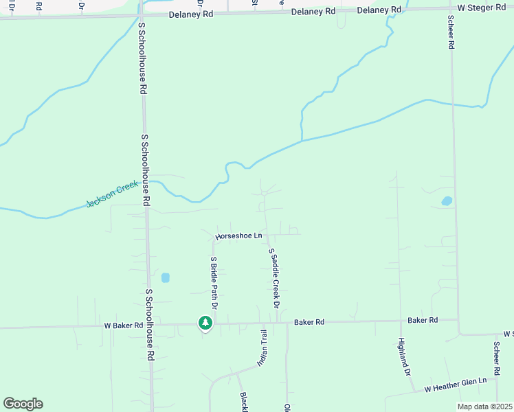 map of restaurants, bars, coffee shops, grocery stores, and more near 23562 South Saddle Creek Drive in Manhattan