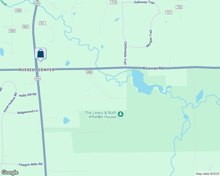 map of restaurants, bars, coffee shops, grocery stores, and more near 14975 Surrey Downs Drive in Novelty