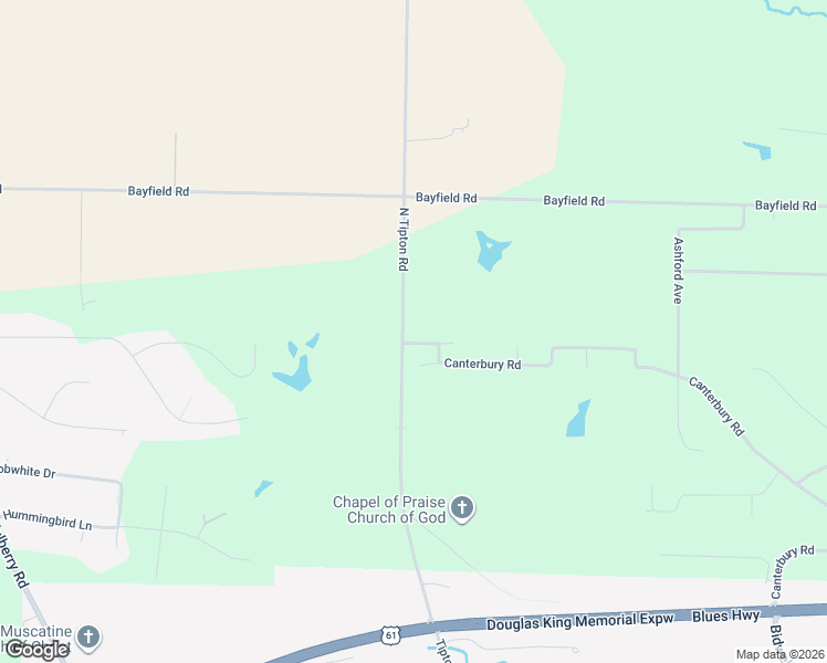 map of restaurants, bars, coffee shops, grocery stores, and more near 1923-1931 N Tipton Rd in Muscatine