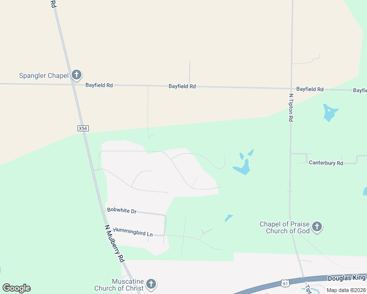 map of restaurants, bars, coffee shops, grocery stores, and more near 2465 Cattail Ridge in Muscatine